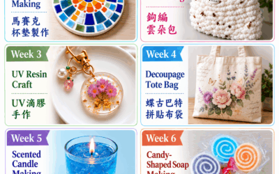 線下手作課10/12開課啦！Happy Crafting Workshop